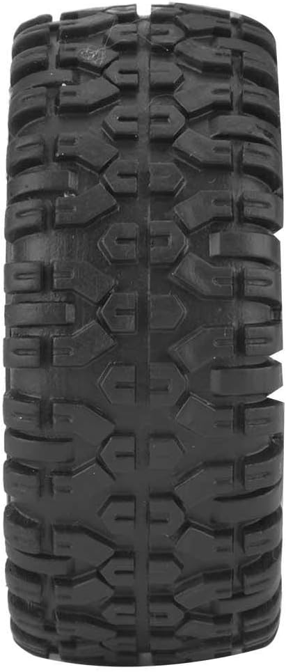 2pcs Toys Car Tire, PX RC Truck Rubber Wheel Tire with Hub for 9301 1/18 Model Car...
