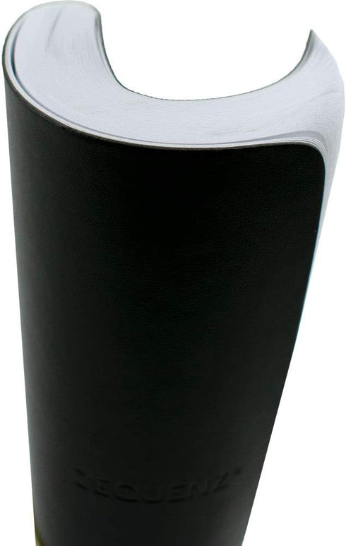 ZEQUENZ Classic 360 Signature Series, Size: Pocket, Color: Black, Paper: Blank, Soft Cover pocket Notebook, soft bound journal, 3.5" x 5.5", 85 sh...
