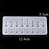 2Pcs Mini Small Chess Pieces Resin Molds, International Chess Silicone Mold Epoxy Resin Craft Casting Clay Decorating Tools...