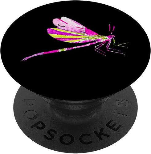 beautiful dragonfly art artsy dragonflies garden friend mom PopSockets Standard PopGrip...