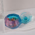 Small Octahedral Storage Box Resin Mold with 1 lid Silicone Molds Epoxy Resin Section Shaped Beads Holder Storage for Jewelry Ornaments Trinket Co...