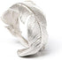 Helen de Lete Simple Style Original Feather From Heaven 925 Sterling Silver Open Ring for Women...