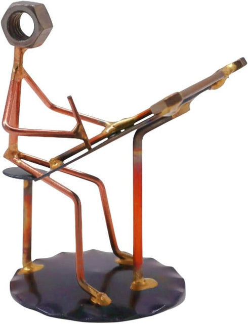 Draftsman Collectible Handmade Metal Art Figurine, Desk Accessories, Trophy, Boss Gift, Office Décor, Business Professional...