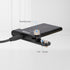 Nitze SSD Mount Bracket,SSD Holder for Samsung T7 SSD - N42-T7...
