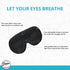 Dream Essentials Ultra Silk 360 Sleep Mask, Mulberry Silk Blindfold Eye Mask with 2 Fully Adjustable Straps, Thin Profile Night Mask Great for Sid...