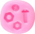 Hand Tools Silicone Mold Construction Tools Fondant Molds Screw Nut Candy Molds For Cake Decorating Cupcake Topper Chocolate Gum Paste Polymer Cla...