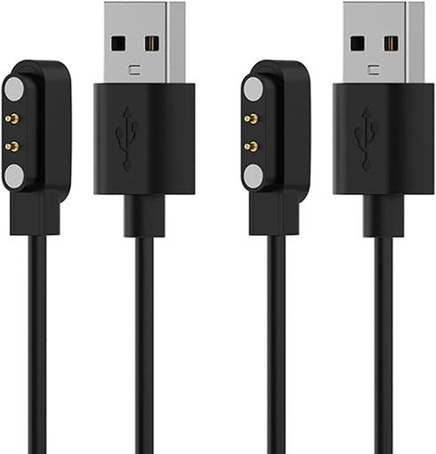 Charger Cable Compatible for PUREROYI Military Smart Watch Magnetic USB Charging Dock Cord Station Accessories - Pins' Gap 2.84mm......