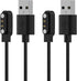 Charger Cable Compatible for PUREROYI Military Smart Watch Magnetic USB Charging Dock Cord Station Accessories - Pins' Gap 2.84mm......