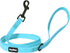 Small Dog Dog Leash with Electroplated Black Hardware, Lightweight Dog Leash Easy to Clean, 4FT Blue Waterproof Dog Leash Coated with Durable and ...