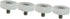 Drawer Bearing 6PCS 19mm White Round Flat Nylon Pulleys Positioning Rollers with Screws File Cabinet Wheels...