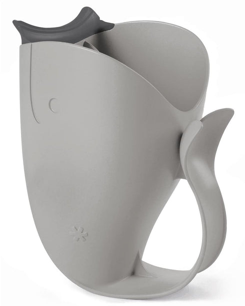 Skip Hop Baby Bath Rinse Cup, Moby Tear-free Waterfall Rinser, Grey...