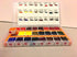 Honbay 24PCS White Plastic Watercolor Half Pans Empty Watercolor Paint Half Pans...