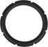 Universal Rim Woofer Bass Loudspeaker Surrounds Circle Foam for Bass Speaker Perforated Rubber Edge Subwoofer Spare Parts (Black)...