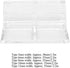 Pssopp 20Pcs Aquarium Glass Cover Clip Acrylic Universal Lid Clips for Rimless Aquariums Clear Color Acrylic Aquarium Glass Cover Holder, Aquarium...