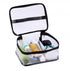 Louise Maelys Portable Clear Makeup Bag Zipper Waterproof Transparent Travel Storage Pouch Cosmetic Toiletry Bag With Handle...