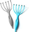 Head Massager, Hand held Scalp Massager for Deep Relaxation & Stress Reduction Dry and Wet Massage in Home SPA Office and Travel (2Pack Gray Blue)...