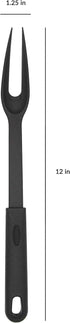 Hudson & Lane Heat Resistant Cooking Fork, Black...