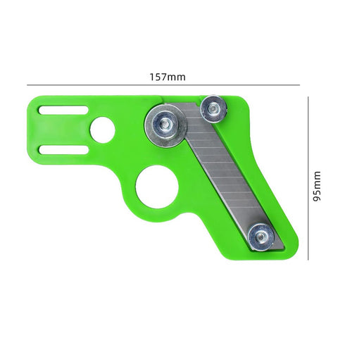 CLAHJQX Edge Banding Trimmer, Veneer Edge Cutter Tool for Woodworking, Edge Banding Straight Edge Trimmer Woodworking Hand Trimming Tool for All D...
