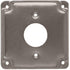 Hubbell-Raco 812C 20A Receptacle 1.594-Inch Diameter 4-Inch Square Exposed Work Cover...