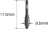 Artisul Pen Nibs, Pen Nib N05 for Artisul Battery-Free Stylus P58B/P59, 10 PCS Pen Nibs...