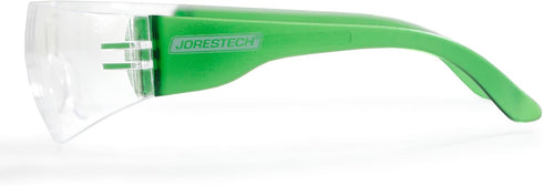 JORESTECH Eyewear Protective Safety Glasses, Polycarbonate Impact Resistant Lens Pack of 12 (Multi-Colors)...