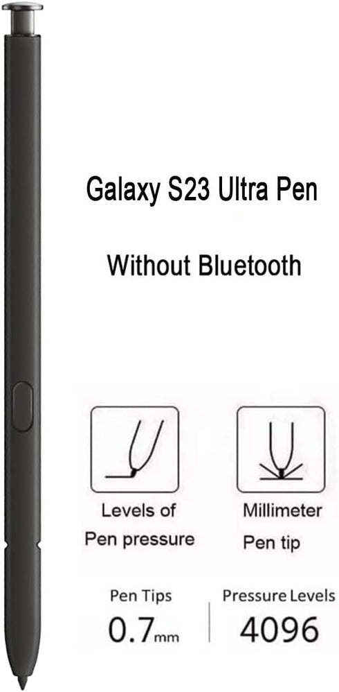 Galaxy S24 Ultra S Pen Replacement for Samsung Galaxy S24 Ultra 5G Touch Stylus Pen, 4096 Levels of Pressure Sensitivity S24 S Pen (Without-Blueto...
