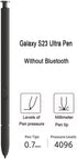 Galaxy S24 Ultra S Pen Replacement for Samsung Galaxy S24 Ultra 5G Touch Stylus Pen, 4096 Levels of Pressure Sensitivity S24 S Pen (Without-Blueto...