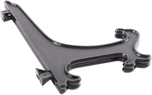 3/4/5/6/7/8/9/10/12inch Display Stands Black Plastic Easels,Plate Display Stands,Picture Frame Stand Holder,Picture Easel at Weddings(5inch 12PCS)...