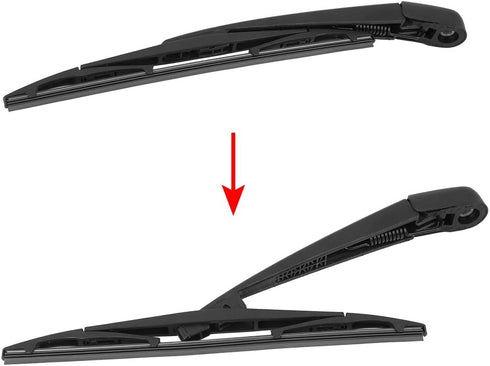 X AUTOHAUX Rear Windshield Wiper Blade Arm Set 305mm 12 Inch Fit for Honda CR-V 2017 2018 2019...