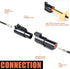 JRready ST6286 1 Pin DTHD Connector 4 Sets,IP67 Waterproof Single Terminal Connectors for Heavy-duty Applications,Contact Size 12 Crimp Wire Gauge...