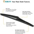 Rear Windshield Wiper Arm Blade Set 85241-42070 for Toyota Highlander Matrix Rav4 Prius V, for Lexus NX300h NX200t RX450, for Land Rover Discovery...