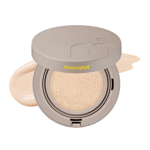 MOONSHOT KOREA Conscious Fit Cushion Foundation Medium Coverage, Long-Lasting & Buildable Foundation For A Smooth, Satin Finish, Vegan & Cruelty-F...