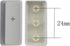 104 Keyset Keycap ABS White Backlit Replacement Key Cap Covers for 104 Keys Mechanical Keyboard...