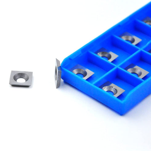 11mm Square with 6"Radius Carbide Inserts Cutters 11×11×2.0mm-R150 Replacement for Woodworking Fits SpiralHelical Planer Cutter Head Lathe Turning...
