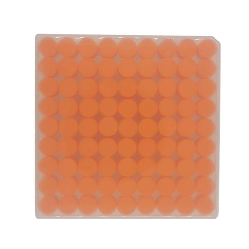 81PCS Cryo Tubes 2ml, Plastic Small vials with Screw caps Sample Tubes,PP Material ?with Silica Gel Gasket?Free from DNase, RNase, Human DNA...