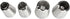 Sultan Piping Nozzle 4PCS 304 Stainless Steel Russian Piping Tips Sultan Ring Baking Mold Icing Nozzle Cookies Cupcake Icing Decorating Supplies D...