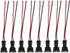 Fuel Injector Connector EV1 OBD1 Plug Wire Harness Pigtail Wiring Loom Clip Cut & Splice 2-Wire Female - 8pcs...