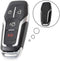 4 Buttons Replacement Remote Control Key Shell Case Fob Cover For Edge Explorer Fusion Mustang FCC ID: M3N-A2C31243300...