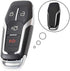 4 Buttons Replacement Remote Control Key Shell Case Fob Cover For Edge Explorer Fusion Mustang FCC ID: M3N-A2C31243300...
