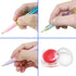 AIFUDA 16 Pcs Diamond Art Tool Kit - Mermaid Spiral Diamond Art Paintings Point Drill Pens, Glue Clay (Pink)...