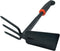 SUPIA Gardening Tool ho-mi Hand Plow Hoe Spade, Trowel, Weeder, and More! an Excellent Tool for use in Any Vegetable or Flower Garden (Double-Side...