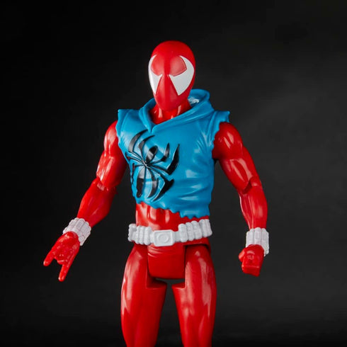 Marvel Spider-Man: Across The Spider-Verse Scarlet Spider Toy, 6-Inch-Scale Action Figure with Web Accessory, Marvel Toy for Kids Ages 4 and Up...