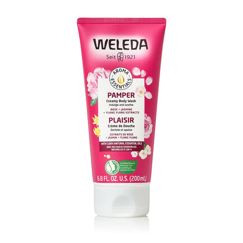 Weleda Aroma Essentials Pamper Creamy Body Wash, Parabens Free, 6.8 Fluid Ounce (Pack of 1)...
