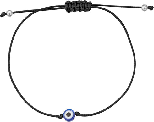 Evil Eye Anklet Bracelet for Women Men Teen Girls Boys Handmade Simple String Waterproof Ankle Bracelets for Women Minimalist Jewelry Adjustable...