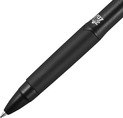 uniball 207 Plus+ Retractable Gel Pens 12 Pack in Blue with 0.7mm Medium Point Pen Tips - Uni-Super Ink+ is Smooth, Vibrant, and Protects Against ...