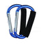 Stroller Hooks by Baby,2 pcs Carabiner Stroller Hook Organizer for Hanging Purses, Diaper Bag, Shopping Bags. Clip Fits Single/Twin Travel Systems...