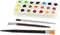 Melody Jane Dollhouse Artists Paint Palette & Brushes Study Hobby Accessory...