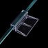 Teensery 8 Pcs Aquarium Glass Cover Clip Clear Acrylic Fish Tank Glass Cover Support Holder Aquarium Lid Clip Clamp for Rimless Aquariums (10 MM)...