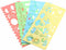 4pcs Plastic Drawing Stencils Set Plastic Ruler Animals Painting Templates Colorful Drawing Scale Template DIY Crafts Set for Art and Craft Projec...