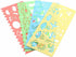 4pcs Plastic Drawing Stencils Set Plastic Ruler Animals Painting Templates Colorful Drawing Scale Template DIY Crafts Set for Art and Craft Projec...